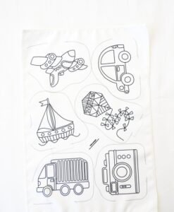 Tecido coleção TRANSPORTES