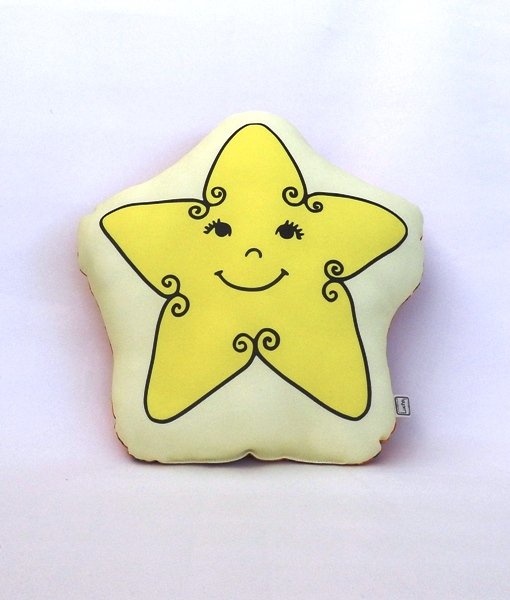 Tecido ESTRELA - Sonhos LudYx (amarela)
