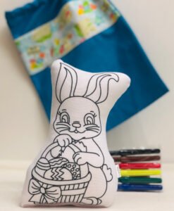 Tecido  COELHO COM OVOS