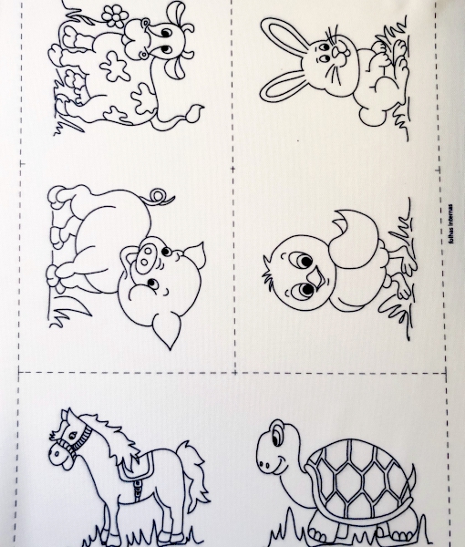 Boneca de pano para colorir - Imprimir Desenhos