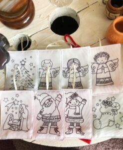 Alternative view of Tecido Cards de NATAL