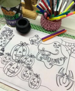 Tecido jogo americano HALLOWEEN