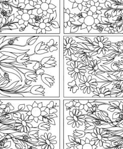 Tecido Cards JARDINS