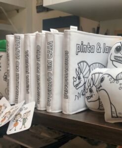 KIT tecido para 20 livros