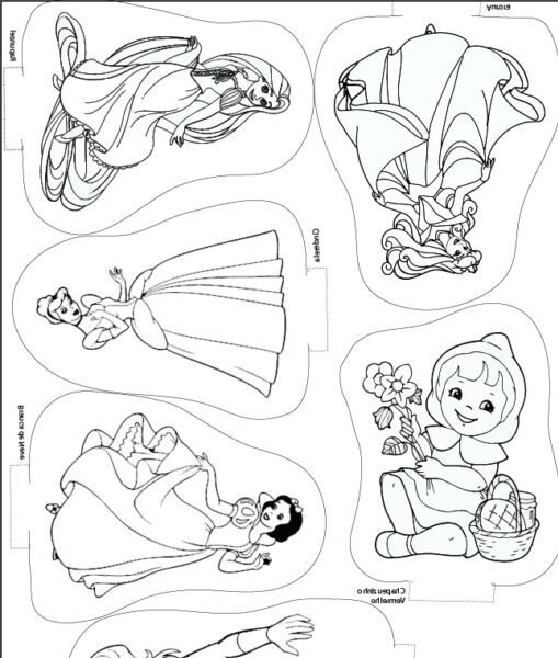 Tecido princesas coleção 1 (6M)