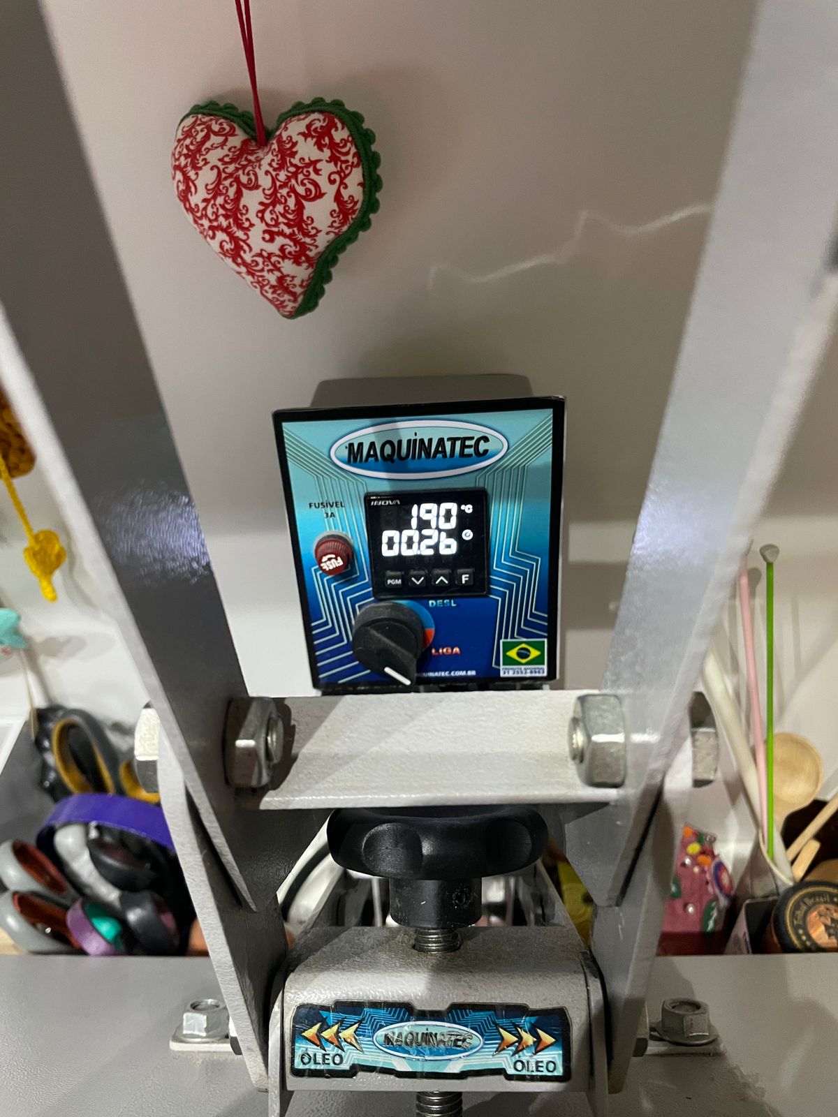 Prensa sublimática plana 40 x 60 (220 v) - Imagem 5