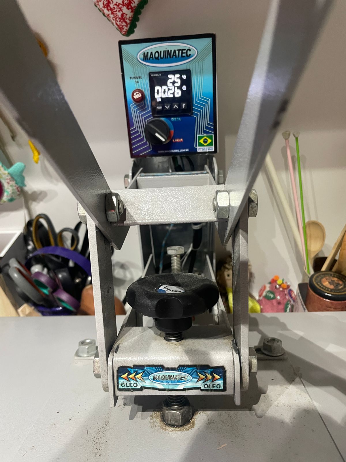 Prensa sublimática plana 40 x 60 (220 v) - Imagem 3