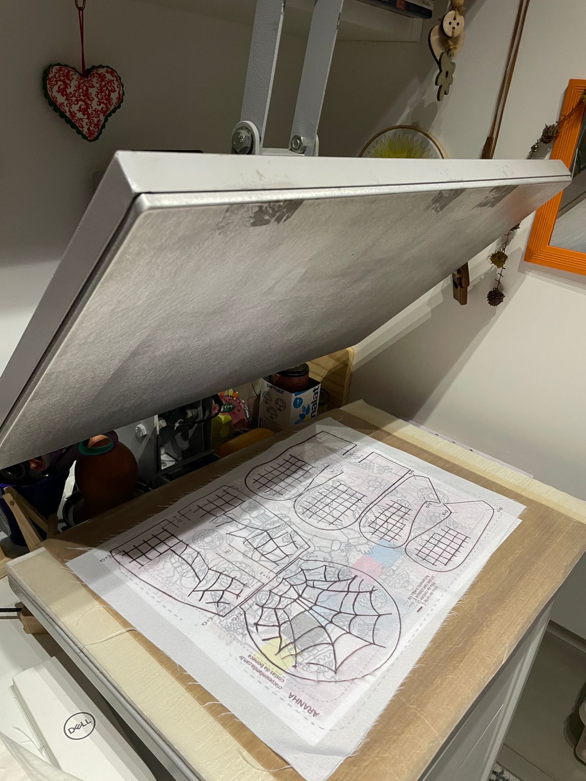 Prensa sublimática plana 40 x 60 (220 v) - Imagem 8